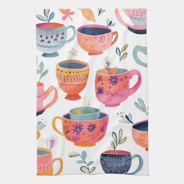 Jolies serviettes de cuisine (Vertical)