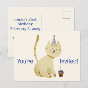Jolies vous êtes invités cartes d'anniversaire