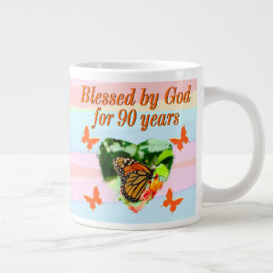 JOLIMENT BUTTERFLY 90E ANNIVERSAIRE PRIÈRE MUG