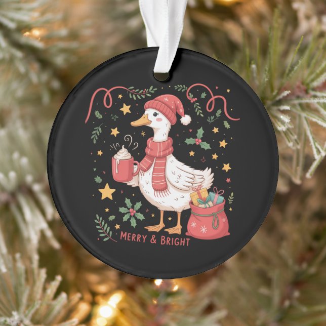 Jolis canards de Noël assortis d'oie drôle de fami (Arbre)