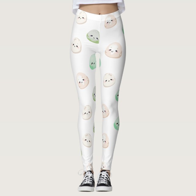 Jolis leggings de YOGA imprimés (Devant)