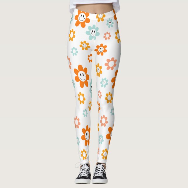 Jolis leggings de YOGA imprimés (Devant)
