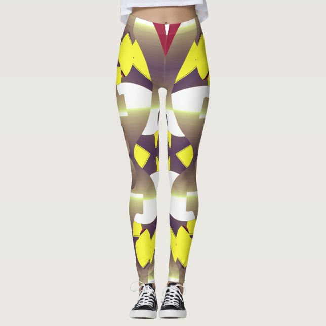 Jolis leggings multicolores tendance "Ratti_Creati (Devant)