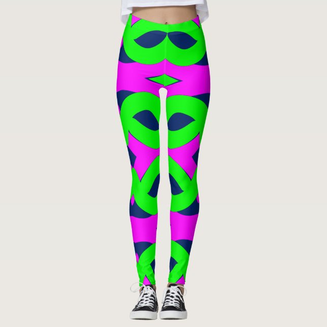 Jolis leggings multicolores tendance "Ratti_Creati (Devant)