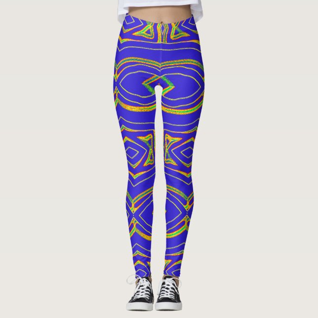Jolis leggings multicolores tendance "Ratti_Creati (Devant)