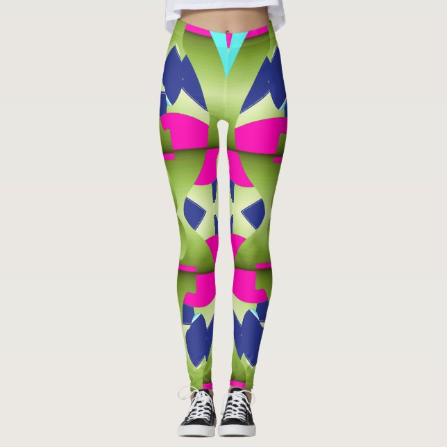 Jolis leggings multicolores tendance "Ratti_Creati (Devant)