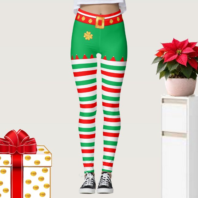 Jolis leggings rayés d'elfe (Créateur téléchargé)