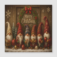 Jolis nains de Noël joyeux