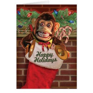 Jolly Jolly Chimp Jouet vintage En Stocker Carte d
