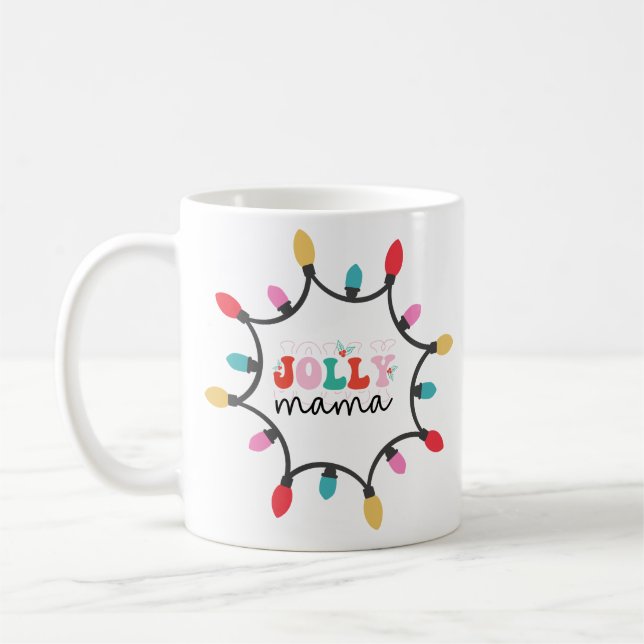 Jolly mama- chritmas petite tasse de café (Gauche)