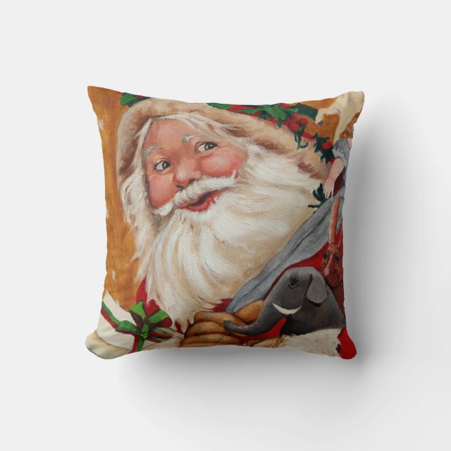 Jolly Père Noël Coussin (Recto)