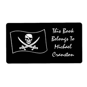 Jolly roger Pirate Étiquette