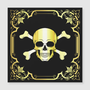 Jolly roger/pirate/or/noir