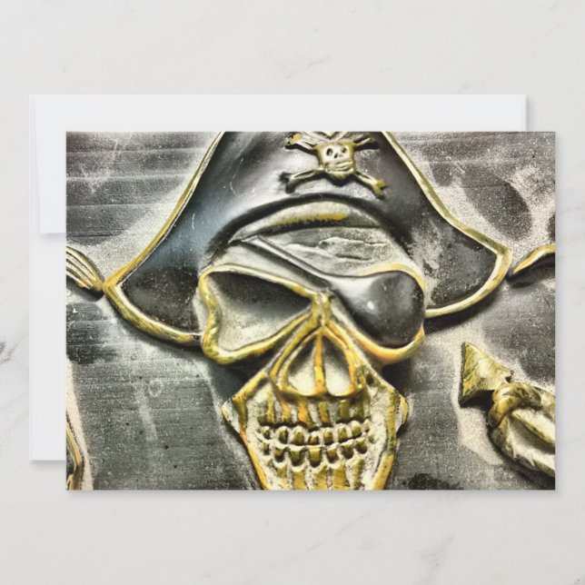 Jolly roger Pirate trésor coffre (Devant)