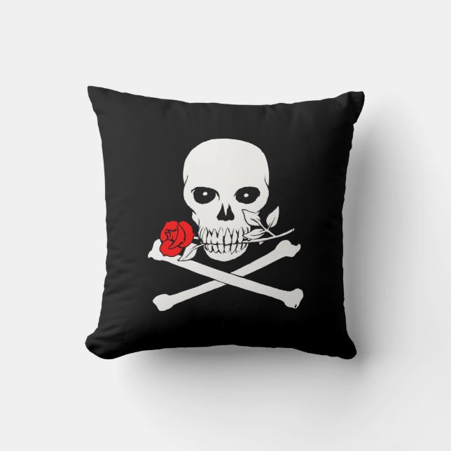 Jolly roger (Rose) Oreiller (Recto)