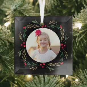 Jolly Souhaite une couleur modifiable Ornement per