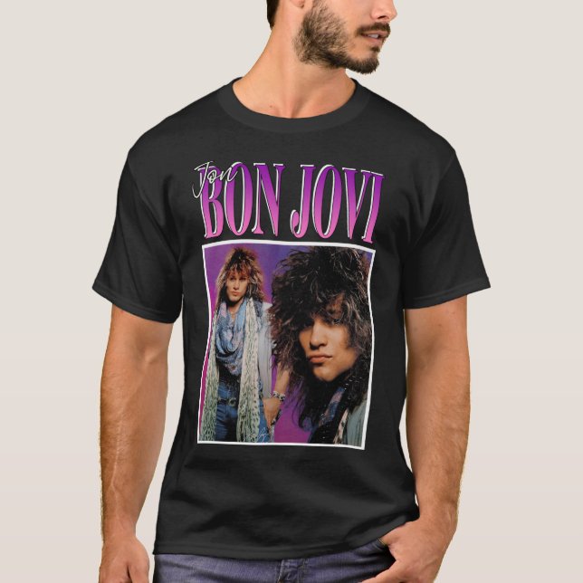 Jon Bon Jovi Classic T-Shirt (Devant)
