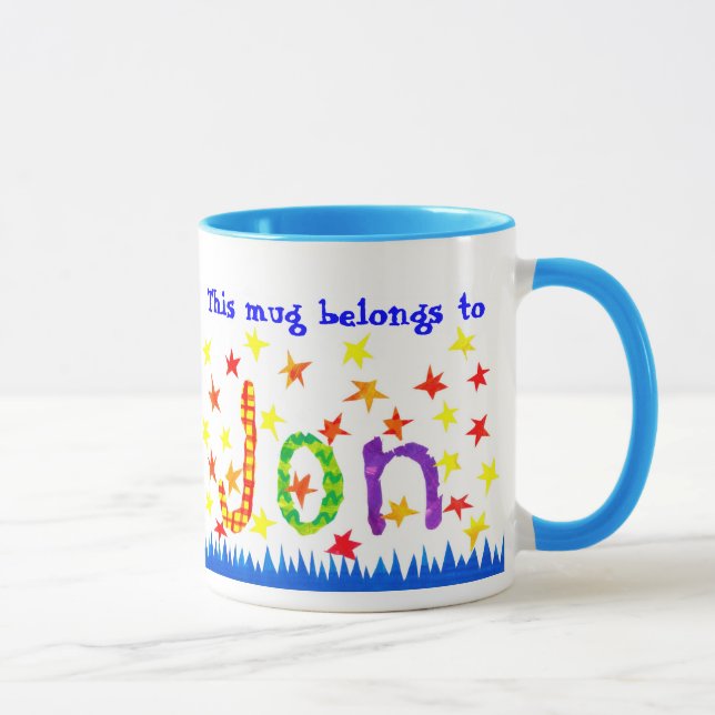 'Jon' Nom spécifique de la Mug de Ringer (Droite)