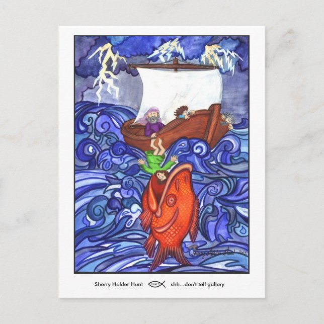 Jonah et la carte postale Big Fish (Devant)