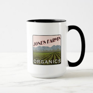 Jones Farms Organique Café Mug
