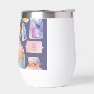 jonque pastel bouteille d'eau