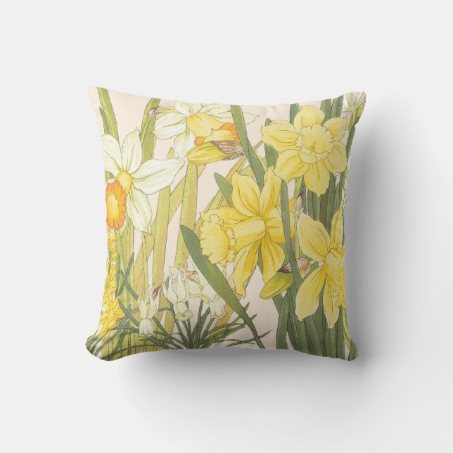 Jonquilles et coussin de printemps de Jonquils (Recto)