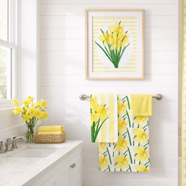 Jonquilles Fleurs Jaunes de Printemps (Créateur téléchargé)