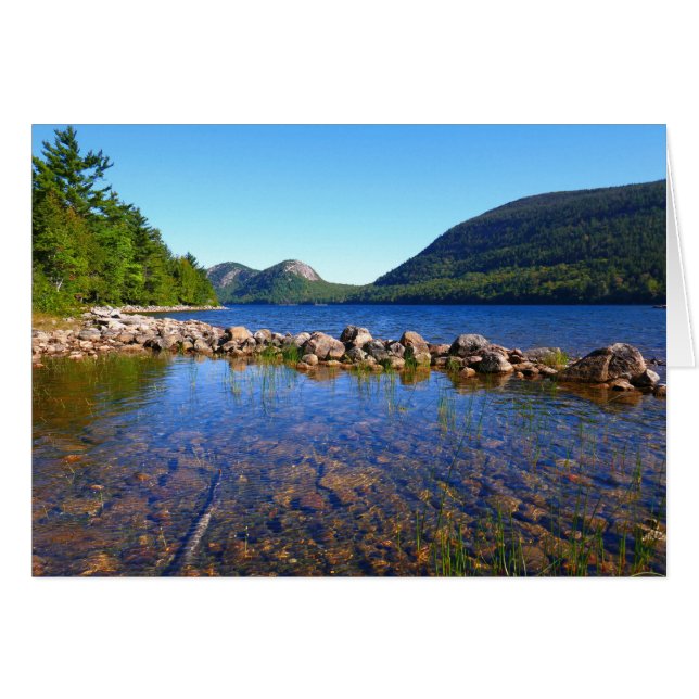 Jordan Pond I au Parc national de l'Acadie (Devant horizontal)