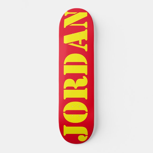 JORDAN Skateboard (Recto)
