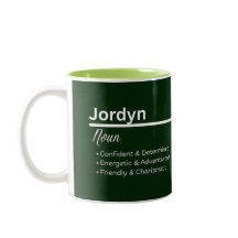Jordyn Personalized Name Coffee Mug