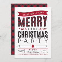 Jory Little Christmas Party Invitation