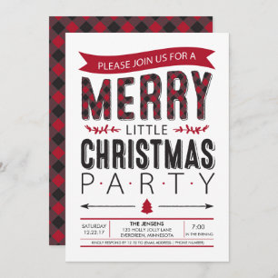 Jory Little Christmas Party Invitation
