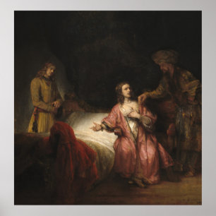 Joseph Accusé - Poster de Rembrandt Fine Art