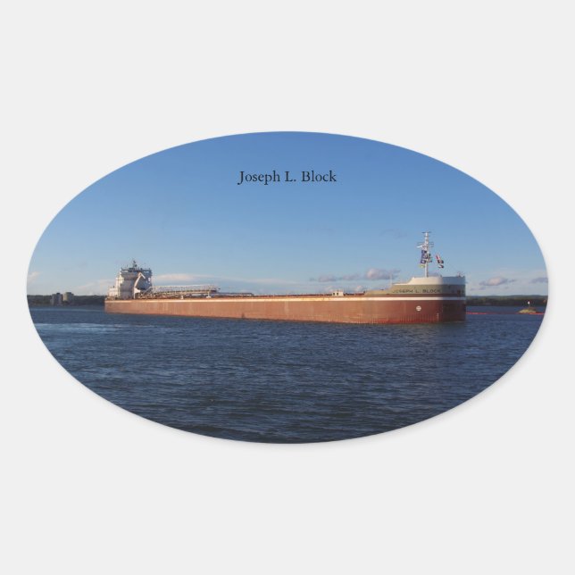 Joseph L. Block autocollant (Devant)