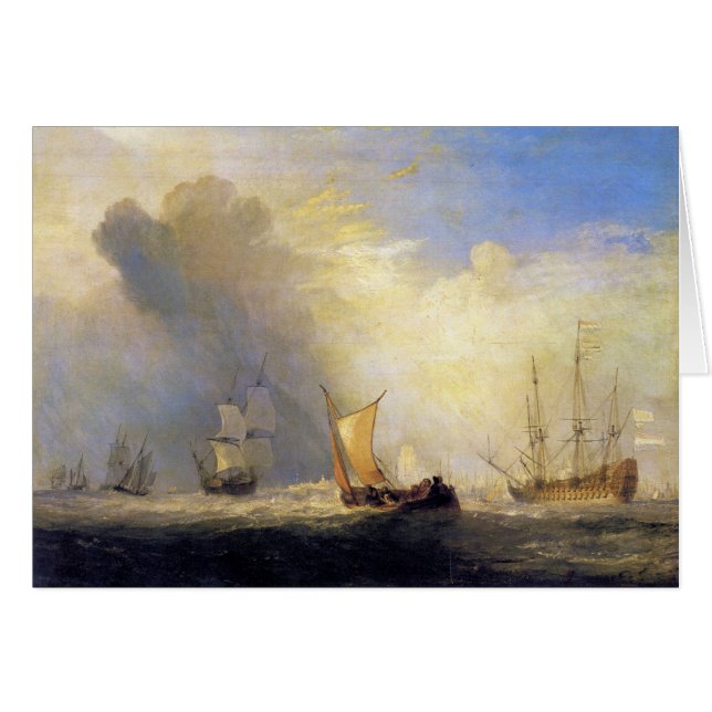 Joseph Mallord Turner - ferrys-boat de Rotterdam (Devant horizontal)