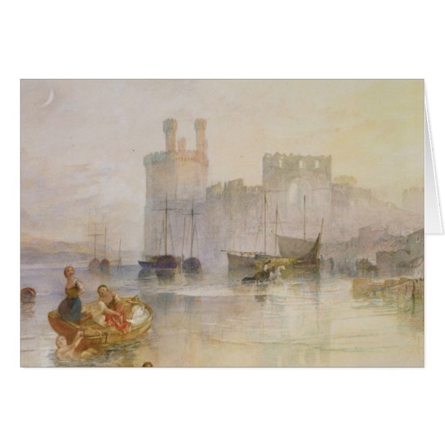 Joseph Mallord William Turner | Château de Caernar (Devant horizontal)