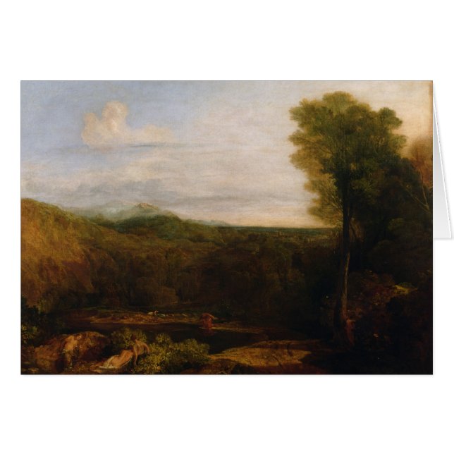 Joseph Mallord William Turner | Echo et Narcissus (Devant horizontal)