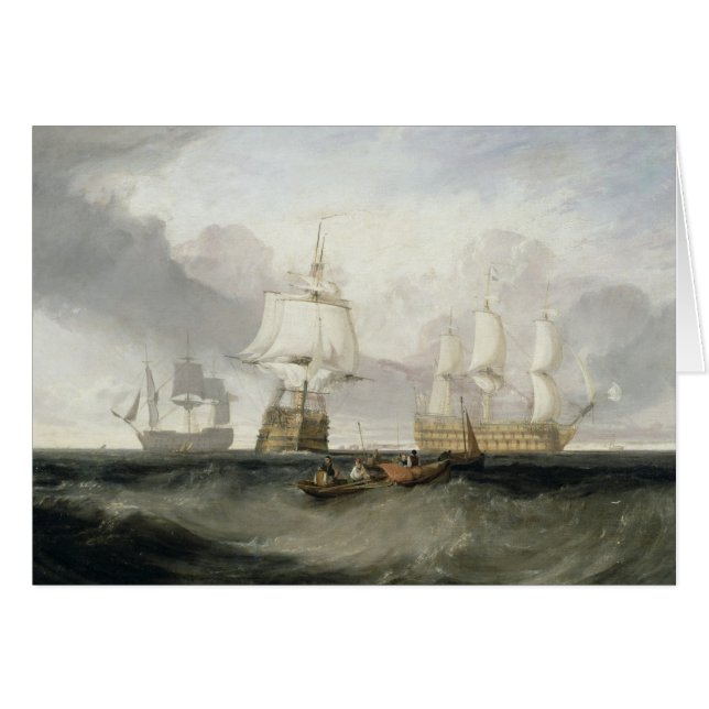 Joseph Mallord William Turner | Le Retu "Victoire" (Devant horizontal)