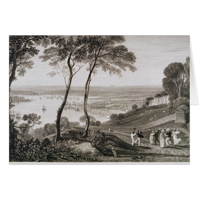 Joseph Mallord William Turner | Plymouth Dock de (Devant horizontal)