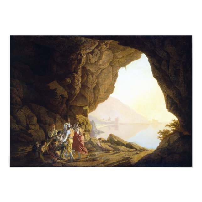 Joseph Wright de Derby Grotto Poster (Devant)