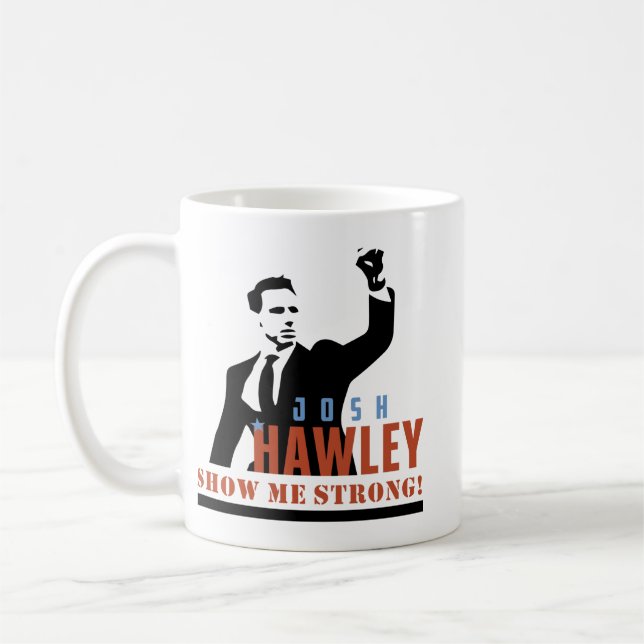Josh Hawley me montre une grosse tasse (Gauche)