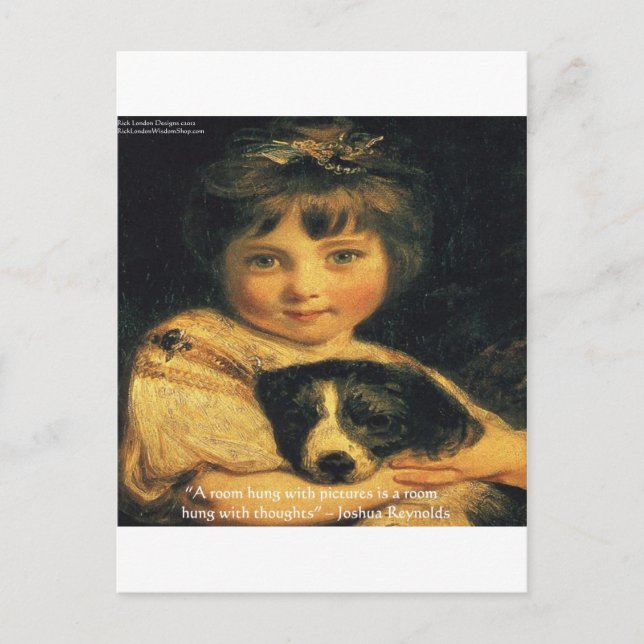 Joshua Reynolds Miss Bowles & Cadeaux & Cartes (Devant)