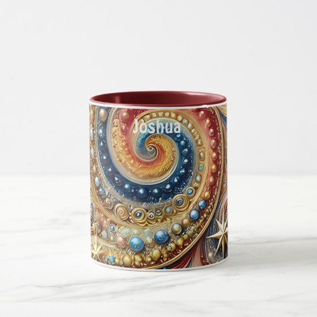 JOSHUA ~ Tourbillons Étoiles ~ Tasse (Centre)