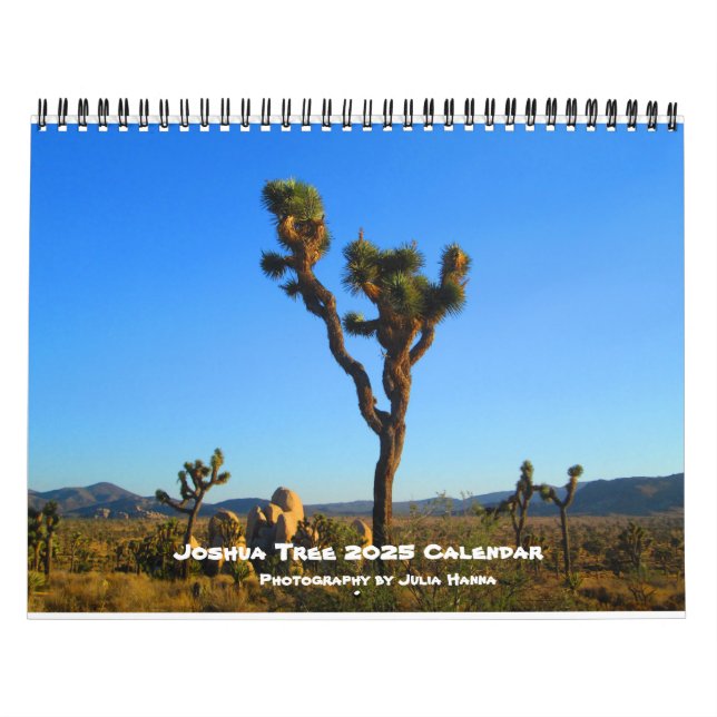 Joshua Tree 2022 Par Julia Hanna Calendrier (Protection)