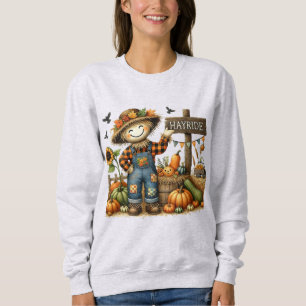 Jote Fall Scarecrow Mesdames Sweatshirt