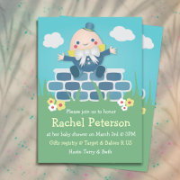 Jote Humpty Dumpty Baby shower Invitation
