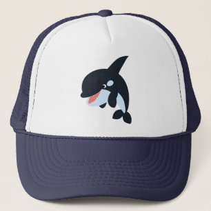 Jote joyeux caricature tueur baleine Casquette