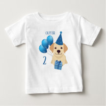 Jote Labrador Retriever Anniversaire T-shirt garço