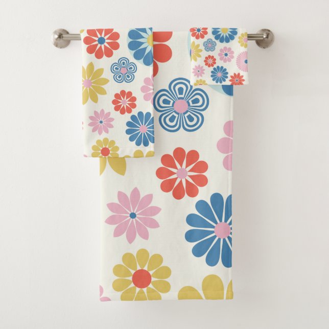 Jote Moderne Scandi Boho Folk Flower Motif (En situation)
