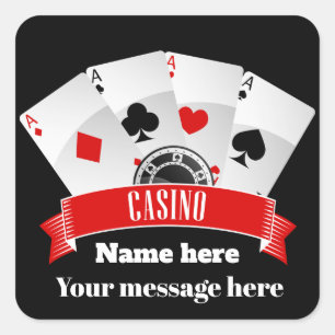 Jote partie casino ajouter nom message autocollant